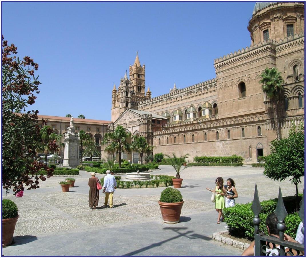 Casa Clo Alla Cattedrale Palermo Exteriör bild