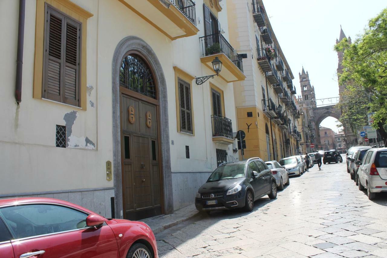 Casa Clo Alla Cattedrale Palermo Exteriör bild